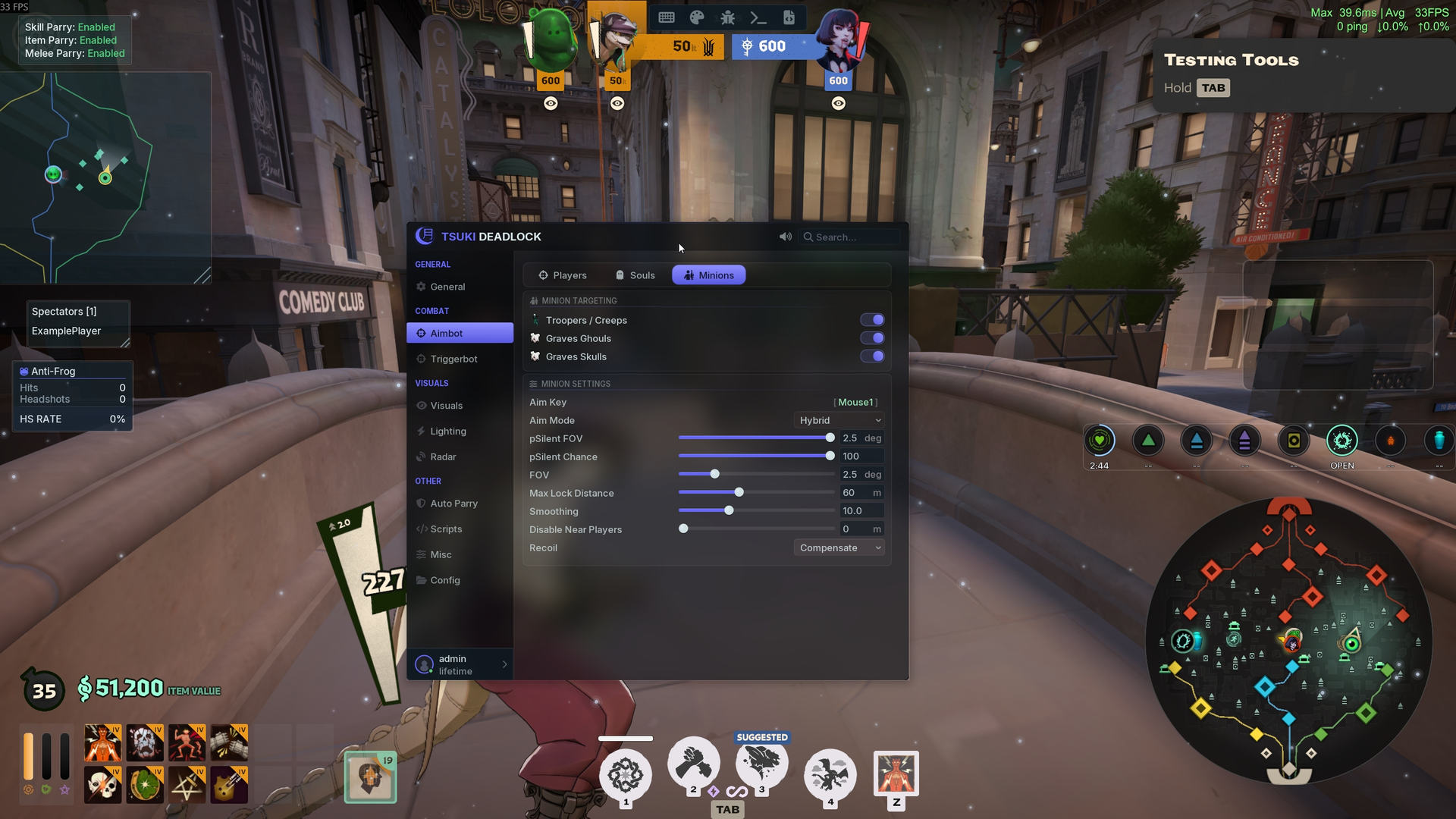 TSUKI Deadlock cheat screenshot 7