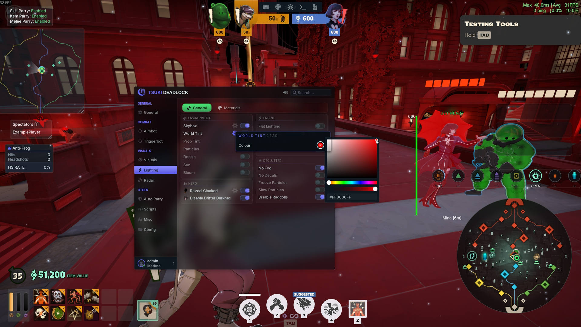 TSUKI Deadlock cheat screenshot 8